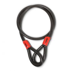 Cable candado flexible de seguridad, doble lazo (1.5 mts)