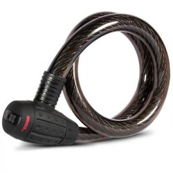 Cable candado flexible 4 llaves de seguridad (1 mt)