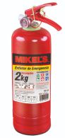Extintor de emergencia recargable 2 kg