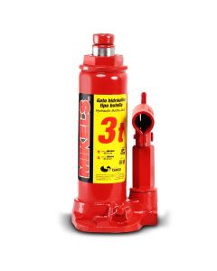 Gato hidráulico de botella con tornillo de extensión 3 t
