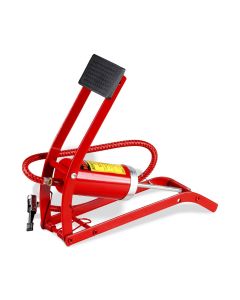 Bomba de aire con pedal de cilindro sencillo 