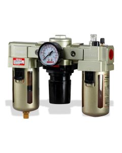 Filtro regulador y lubricador 1/2"