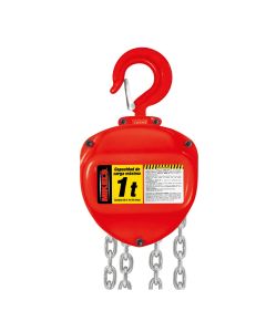Polipasto manual 1 t cadena 6 mts