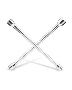 Llave de cruz cromada 14” (13/16” - 3/4” - 17mm - 7/8”)