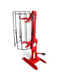 Opresor de resortes hidráulico vertical fijo 1 ton
