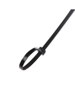 Cinchos de plástico 4.6 x 370 mm, 100 pzas,  Negro
