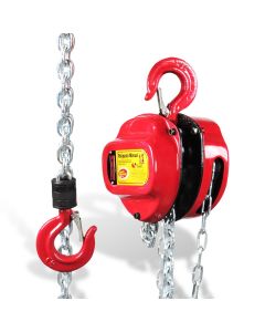 Polipasto manual 500 kg cadena 3 mts