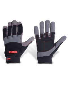 Guantes para trabajo profesionales para mécanico acolchonados (L)