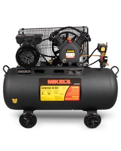 Compresor de aire 3 HP con banda, 100 lts