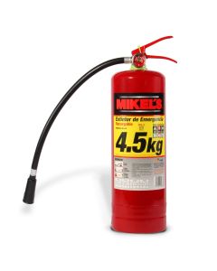 Extintor de emergencia recargable 4.5 kilogramos
