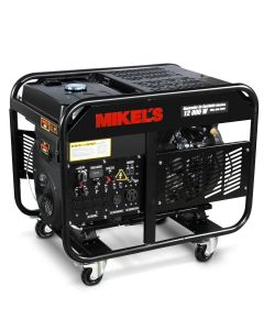 Generador de corriente eléctrica motor 4 tiempos 12,000 W, 22 HP