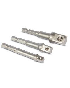 Juego de 3 adaptadores de dados para taladro