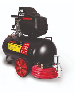 Compresor de aire 3.5 HP con Kit Neumático