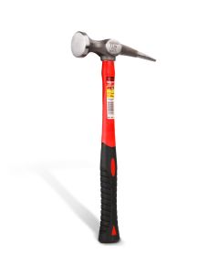 Martillo para laminero, desabollador punta larga con mango de fibra de vidrio