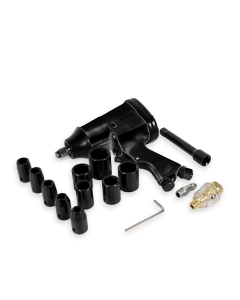 Pistola de impacto neumática con dados (1/2”, 230 lb/ft) con dados