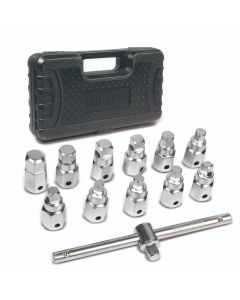 Kit juego de dados y llaves 3/8" para tapón de carter