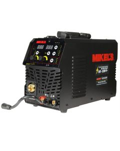 Soldadora micro alambre y electrodo Inverter 200 Amp