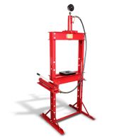 Prensa hidráulica con pistón y manómetro 15 ton